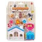 Set de joaca, mini animalute de companie, Rising Toys, Catelusi