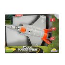 Avion Jet Fighter cu lumini si sunete, Cool Machines, 1:16, Portocaliu