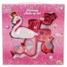 Set de machiaj pe 3 niveluri, Pretty Pinky, Flamingo