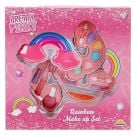 Set de machiaj cu 3 niveluri, Pretty Pinky, Curcubeu