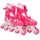 Role reglabile, Rising Sports, Hello Kitty, Marime 34-37, Roz