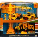 Set de constructie pe 2 etaje cu macara si basculanta, Zapp Toys