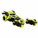 Masina cu lansator de motociclete, Maxx Wheels, Catapult Car 3in1, Galben