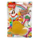 Nisip creativ, Crafy, 200 g, Galben