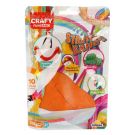 Nisip creativ, Crafy, 200 g, Portocaliu