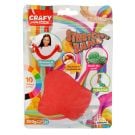 Nisip creativ, Crafy, 200 g, Rosu