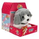 Jucarie de plus interactiva, Puffy Friends, Catelus, Gri