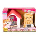 Jucarie de plus interactiva, Puffy Friends, Pisicuta cu casuta