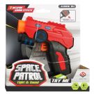 Pistol de jucarie cu lumini si sunete, Space Patrol, Rosu