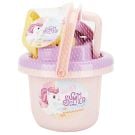 Set galetusa cu ustensile pentru plaja, Unicorn
