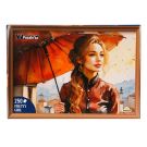 Puzzle Witty Puzzlezz, Fata cu umbrela, 250 piese
