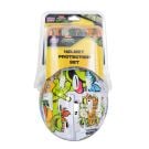 Set casca si protectii, Rising Sports, Ninja Turtles, Marime M