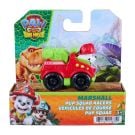 Mini vehicul cu figurina, Paw Patrol the Dino Movie, Pup Squad Racers, Marshall, 20157135
