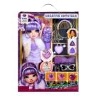 Papusa Rainbow High, Creative Crystals, Violet Willow, 121404EUC