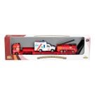 Set cu vehicule de interventie, Maxx Wheels, Ambulanta si Macara Pompieri