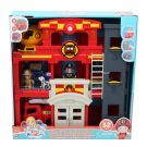 Set de joaca, Tiny Kiddom, Sectia de pompieri, 32 piese