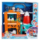 Set de joaca, Tiny Kiddom, Blast off Adventure Spaceship, 32 piese