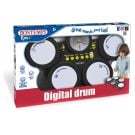 Toba digitala cu 4 pad-uri, Bontempi, 6 stiluri muzicale