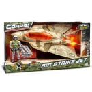 Avion militar de lupta cu figurina, Lanard Toys, The Corps Universe