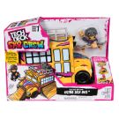 Set autobuz cu mini skateboard si figurina, Tech Deck, SK8 Crew, 6071034