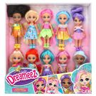 Set 10 mini papusi Dreameez, Fantasy Collection, 12 cm