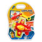 Set de asamblat avion, Zapp Toys