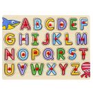 Puzzle din lemn, Alfabetul, 26 piese