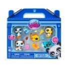 Set de joaca cu 5 figurine si accesorii, Littlest Pet Shop,  Beach Besties