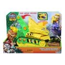 Vehicul cu figurine, Paw Patrol the Dino Movie, Chomp and Rescue Bulldozer, 6075978