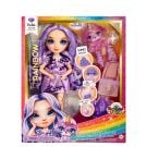 Papusa Rainbow High, Sparkle Slime, Violet Willow, 120223EU