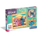 Puzzle Clementoni, Disney Stitch, 3 x 48 piese