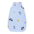 Sac de dormit Lorelli, de iarna, din bumbac ranforce, 95 cm, Bear And Car Blue