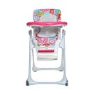 Scaun masa bebe KRAUSMAN Zoom Deluxe - Flowers Pink