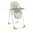 Scaun masa bebe Lorelli Classic Siesta, Green Letters