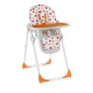 Scaun masa bebe Lorelli Classic Siesta, Orange Letters
