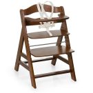 Scaun masa bebe Hauck din lemn - Alpha+,  Walnut Brown