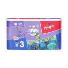 Scutece Happy Midi 3, 32 buc, 5 - 9 kg