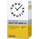 Daily-D3 2000IU, 60 capsule gelatinoase, Good Routine, Secom