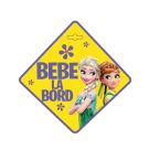 Semn auto Disney Frozen - Bebe la bord