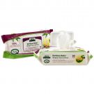 Servetele umede din fibre de bambus Aleva Naturals, 80 buc