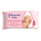 Servetele umede JOHNSON'S Baby Extra Sensitive, 56 buc