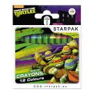 Set 12 creioane cerate - Testoasele Ninja