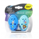 Set 2 Benzi colorate prindere suzeta Tommee Tippee - Closer to Nature