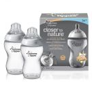 Set 2 Biberoane PP Tommee Tippee - Closer to Nature, +3 luni, 340ml