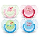 Set 2 Suzete clasice Avent SCF172/70, tetina silicon, 6 - 18 luni