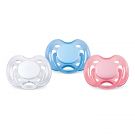 Set 2 Suzete cu flux liber Philips Avent SCF178/23, tetina silicon, 0 - 6 luni