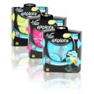 Set 4 recipiente cu farfurie pentru stocarea hranei Tommee Tippee Explora