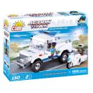 Set de constructie Cobi Action Town - Masina de patrulare a politiei