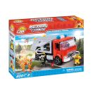 Set de constructie Cobi Action Town - Masina de pompieri a orasului