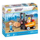 Set de constructie Cobi Action Town - Stivuitor